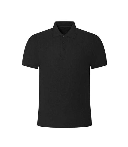PRO RTX Mens Pro Piqué Polo Shirt (Black)