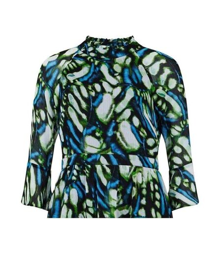 Robe Patineuse Femme Vert Jaune Pâle Biba