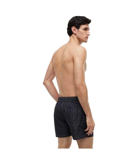 Short De Bain Motif/style Imprimé Homme Noir Tommy Hilfiger