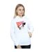 Disney - Sweat à capuche WRECK IT RALPH POCAHONTAS AND VANELLOPE - Femme (Blanc) - UTBI15600-2
