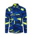 Haut De Sport Échauffement Style Imprimé Graphique Premier Homme Bleu Jaune Umbro-1