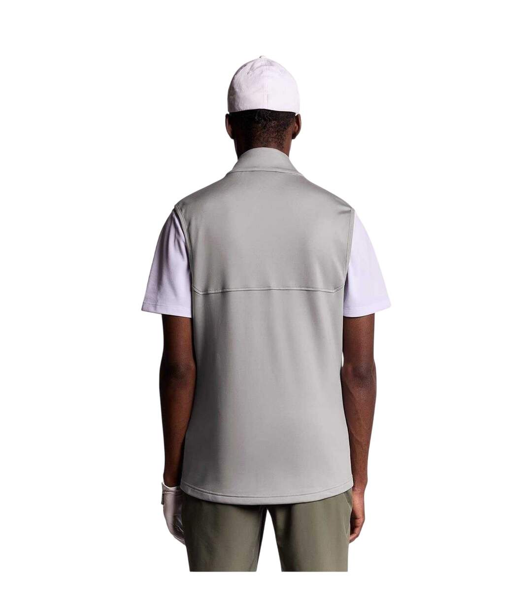 Veste Sans Manches Golf Homme Gris Lyle & Scott-3