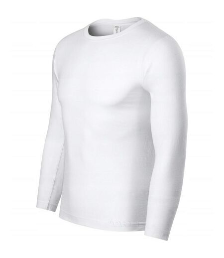 T-shirt Manches Longues Progress Homme Blanc Malfini