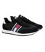 Baskets Course À Pied Motif/style Logo Et Drapeau Tjm Classic Homme Noir Blanc Tommy Jeans-1