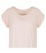 T-shirt Femme Rose Build Your Brand-2