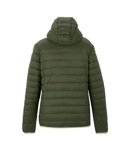 Womens/ladies Marizion Hooded Padded Jacket Olive Night Light Vanilla Regatta