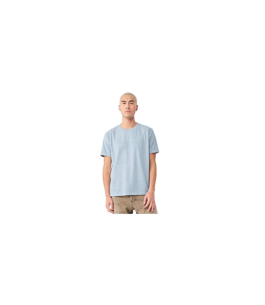 T-shirt Adulte Bleu Clair Délavé Bella + Canvas-1