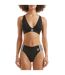 Womens/ladies Cotton Blend Comfort Bra Black Adidas-1