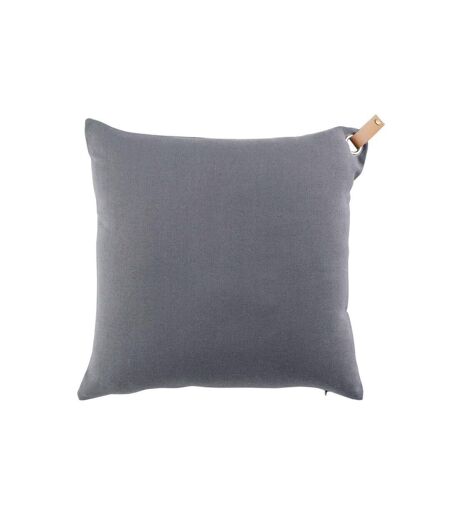 Coussin Effet Lin Pearl 40x40cm Anthracite