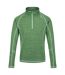 Regatta Mens Yonder Quick Dry Moisture Wicking Half Zip Fleece Jacket (Field Green) - UTRG3786