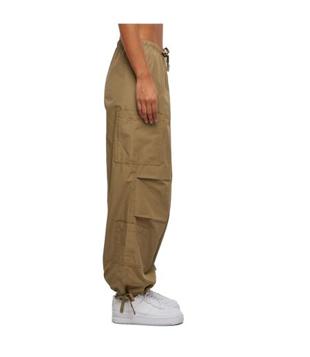 Pantalon À Poches Femme Kaki Urban Classics