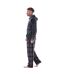 Ensemble De Pyjama Long Motif/style À Carreaux Homme Charbon Keanu-3