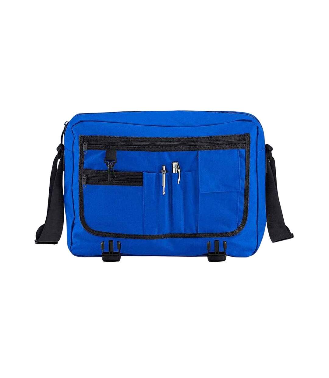 Flap top 11l messenger bag one size bright royal blue Bagbase