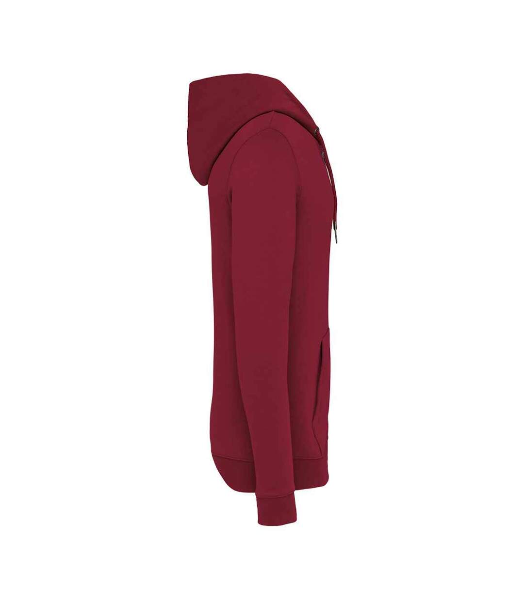 Unisex Adult Full Zip Hoodie Hibiscus Red Native Spirit-3