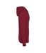 Unisex Adult Full Zip Hoodie Hibiscus Red Native Spirit-3