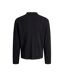 Mens Cable Knit Regular Long-sleeved Jumper Black Jack And Jones-2