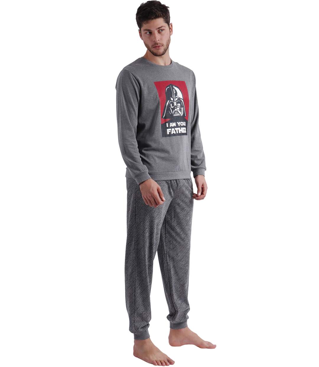 Pyjama tenue d'intérieur pantalon et haut Father Star Wars Admas-2