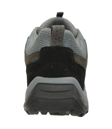 Mountain Warehouse Mens Field Extreme Suede Waterproof Walking Shoes (Gray) - UTMW1215