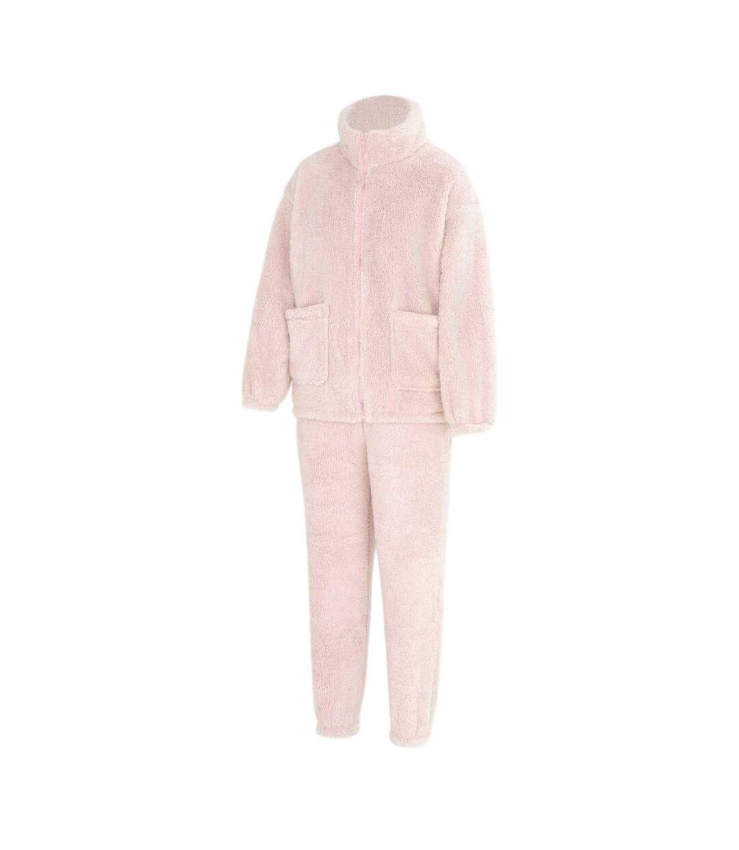 Ensemble De Vêtements De Détente Femme Rose Miso-3