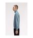 Mens Logo Half Zip Sweatshirt Blue Fred Perry-4