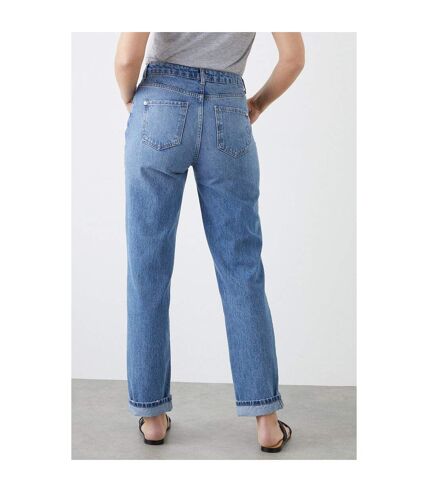 Dorothy Perkins Womens/Ladies Tall Boyfriend Jeans (Mid Wash) - UTDP2205