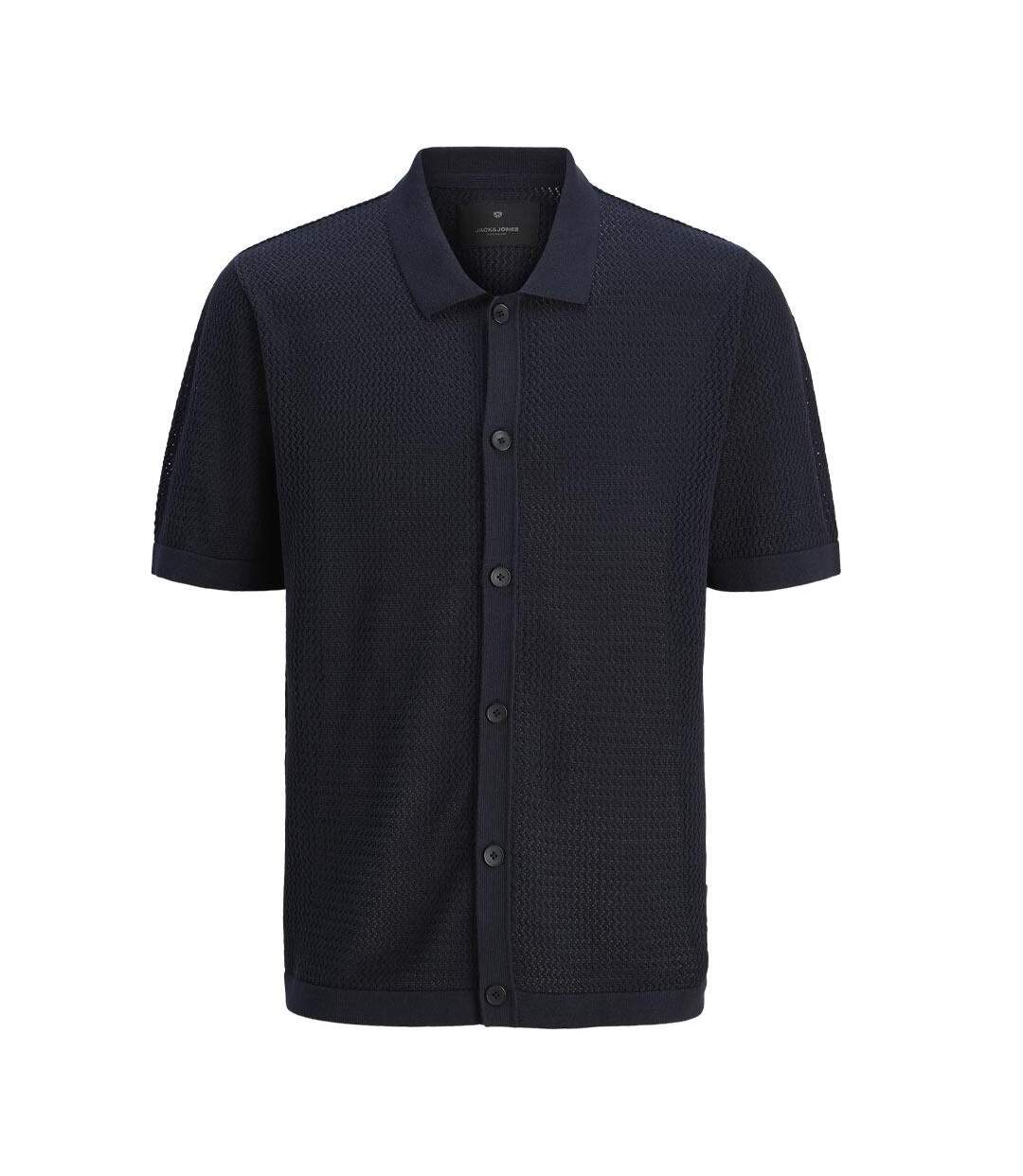 Polo noir homme jack & jones laarto-3