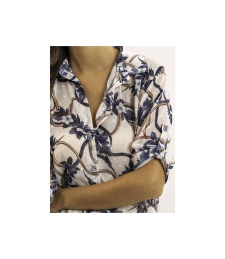 Chemise nouée motifs OBERDA - Dona X Lisa