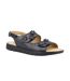 Sandales kara femme noir Fleet & Foster