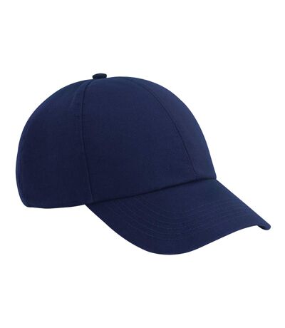 Unisex adult earthaware organic baseball cap oxford navy Beechfield