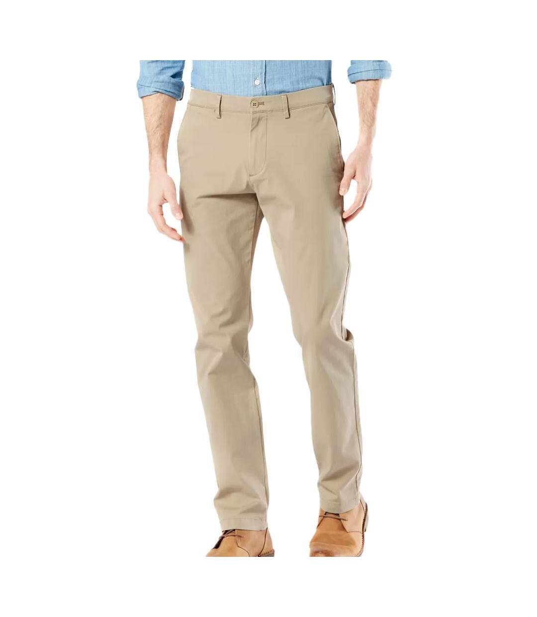 Pantalon Slim Beige Homme Dockers Motion Chino Slim Neutrals 75807-0004 - W28-L32