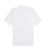 Mens Pure 2.0 Embroidered Logo Long-sleeved Polo Shirt White Puma-3