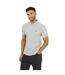 Polo Motif/style Logo Brodé Homme Gris Clair Chiné Brave Soul-2