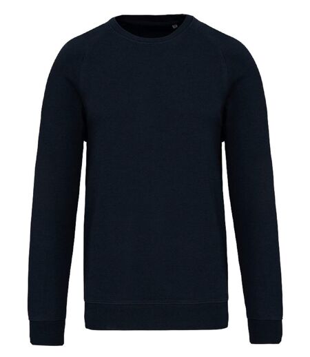 Sweat shirt coton bio - Homme - K495 - bleu marine