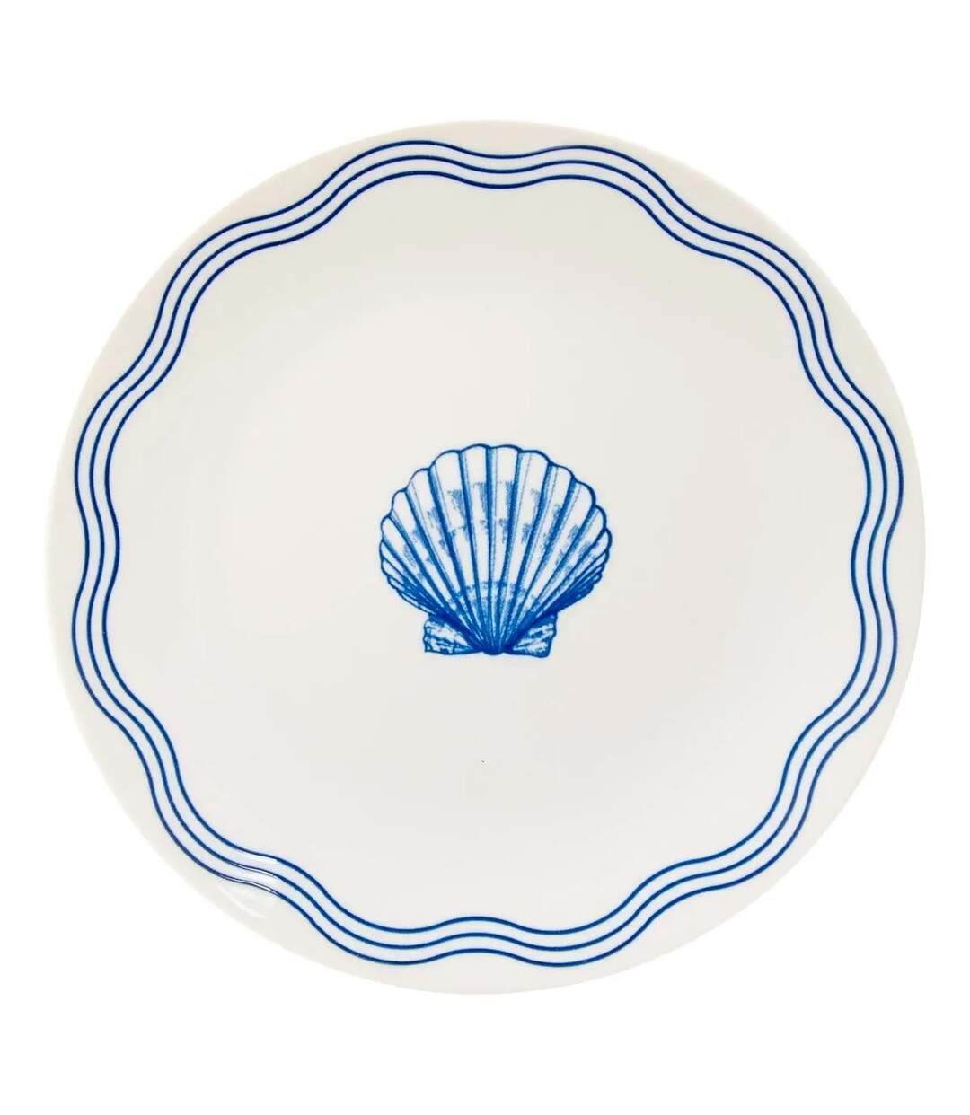 Lot de 6 Assiettes à Dessert Océania 19cm Bleu-1