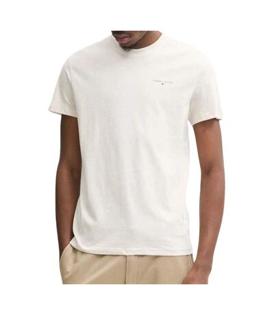 T-shirt blanc homme tommy hilfiger linear 88 - 3xl