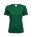 Tee Jays Ladies Interlock T-Shirt (Forest Green)