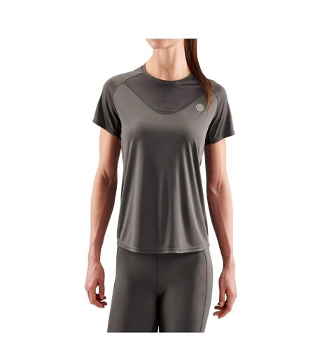 T-shirt  Femme Anthracite Skins