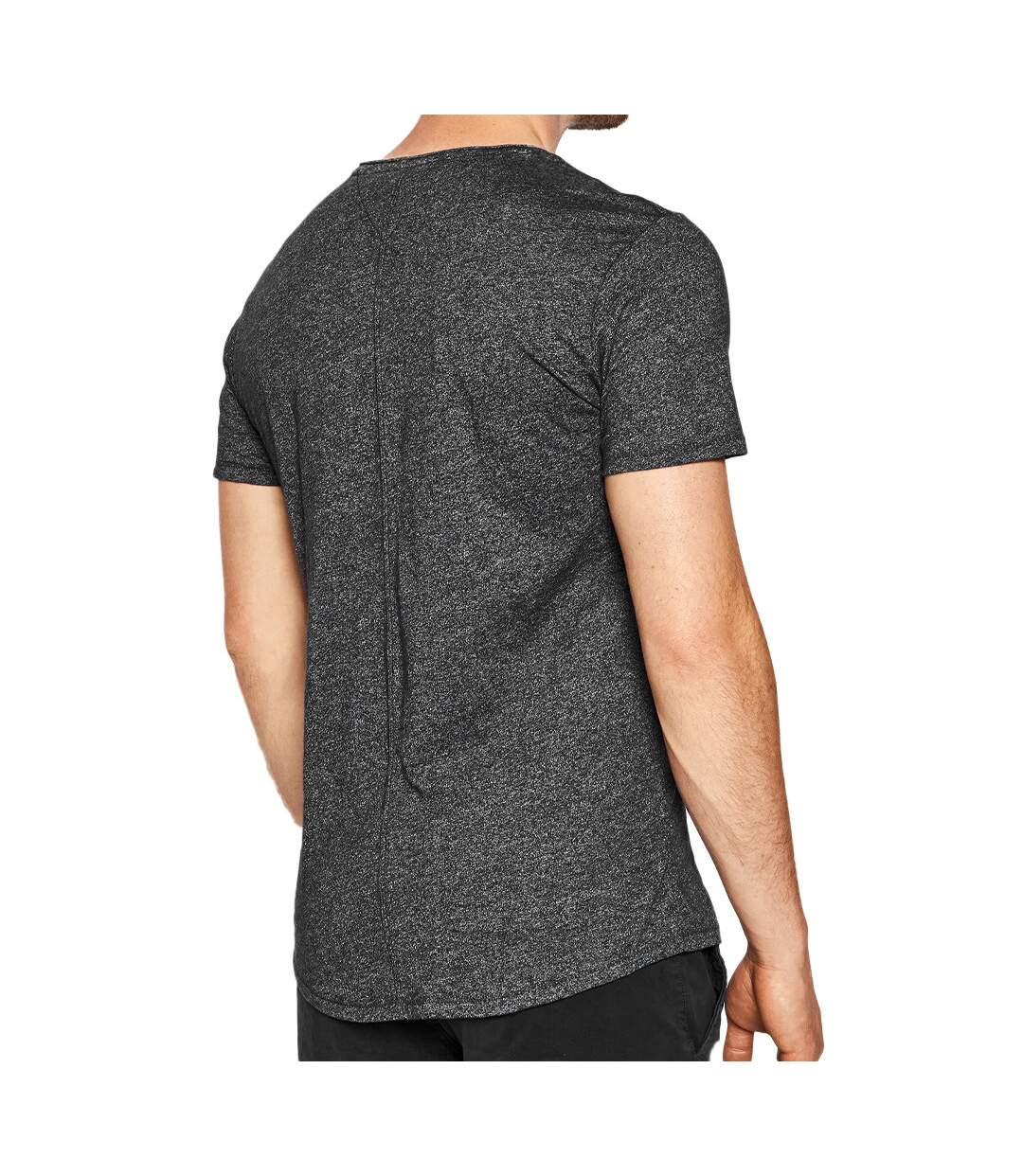 T-shirt Anthracite Homme Tommy Jeans Slim Jaspe-2