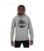 Mens Kennebec River Tree Logo Hoodie Grey Heather Timberland-1