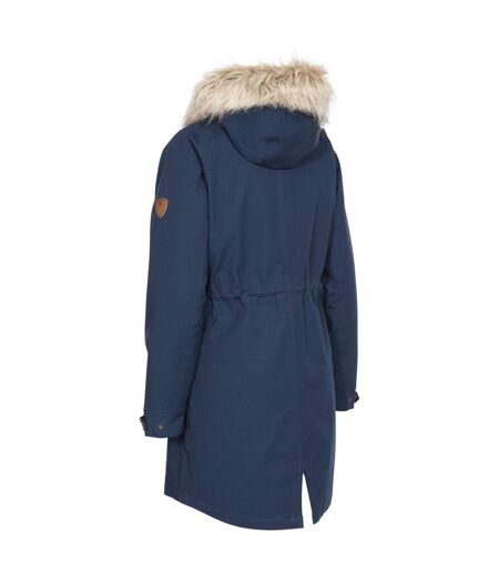 Womens/ladies Faithful Waterproof Jacket Navy Trespass