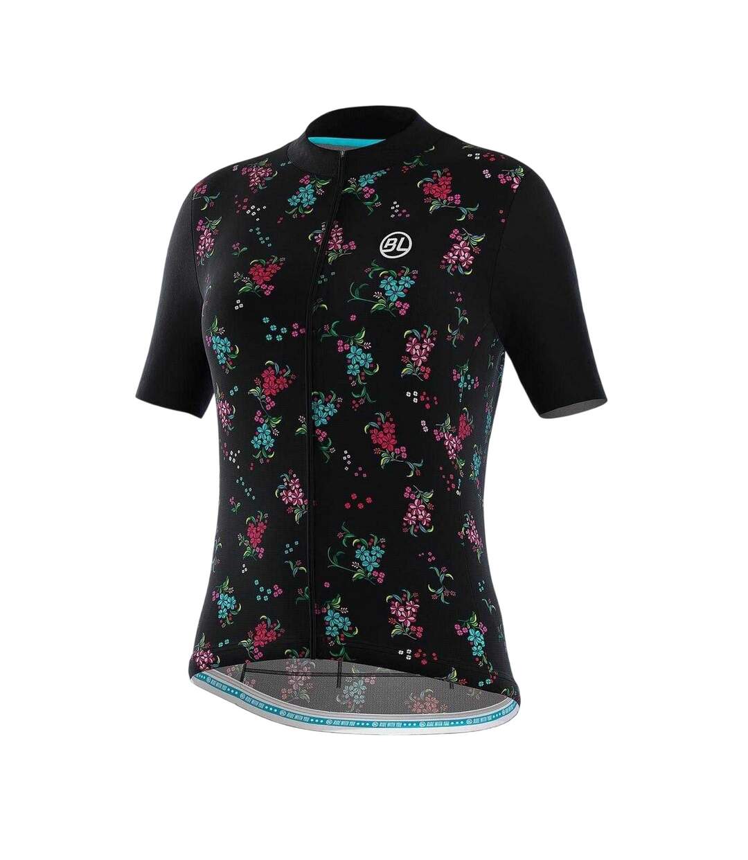Maillot De Cyclisme Garda Femme Noir Bicycle Line-1