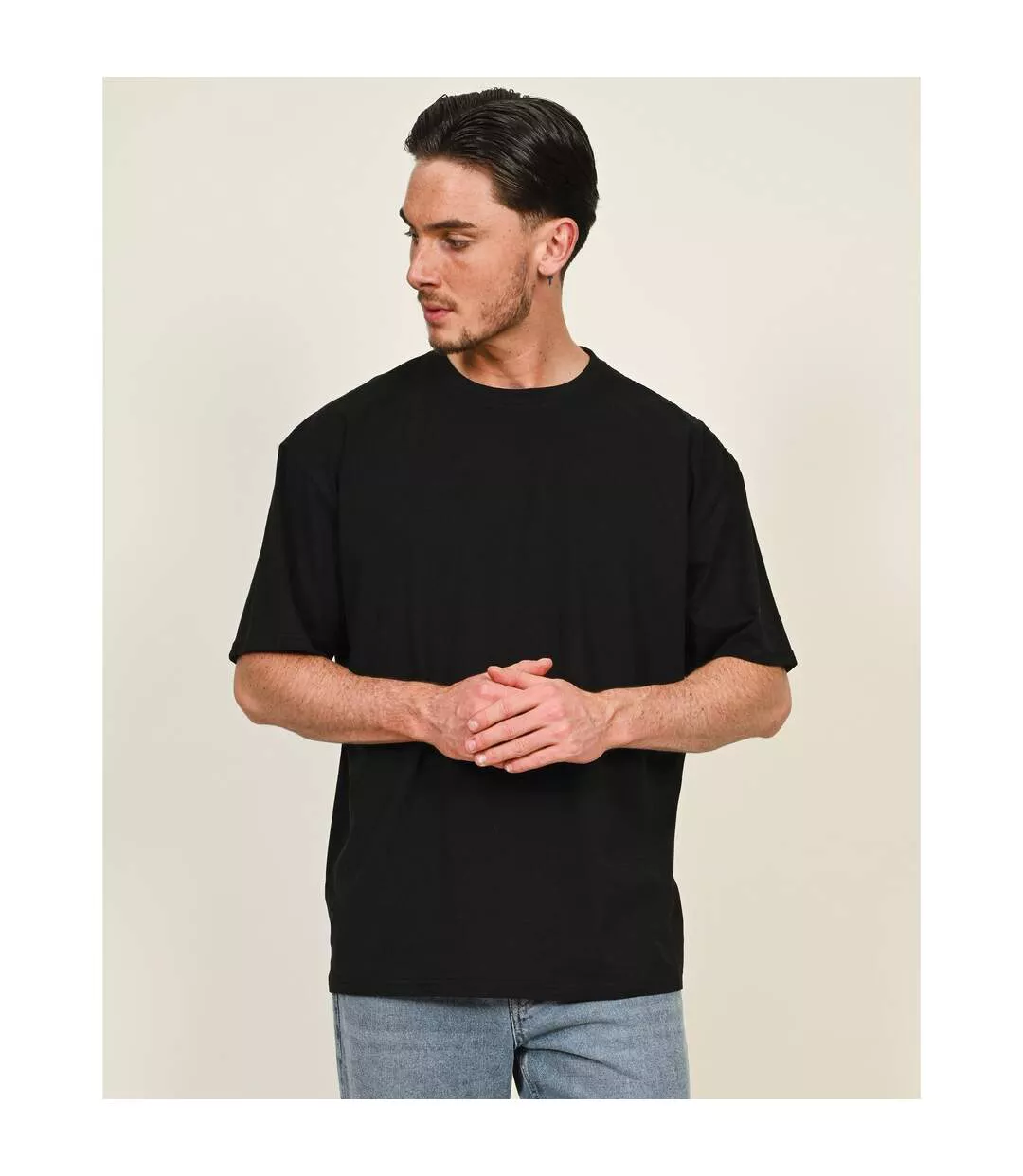 T-shirt Adulte Charbon Casual Classics-1
