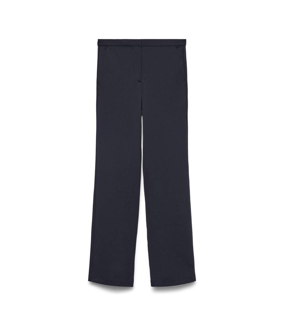 Pantalon fluide marine femme vero moda lucca-1