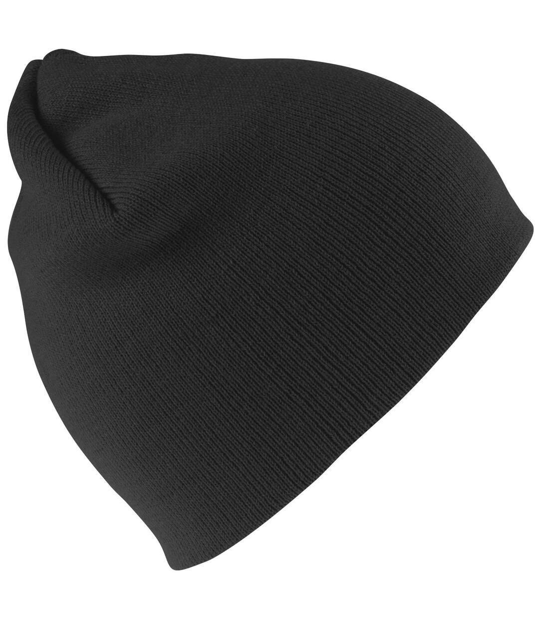 Chapeau D'hiver Pull On Soft Feel Acrylic Noir Result-1