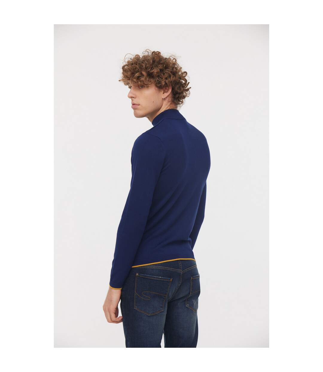 Pull manches longues viscose slim COLEO