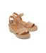 Womens/ladies audrey espadrilles honey Toms