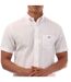 Chemise Manches Courtes Homme Blanc Gant-4