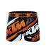 KTM Boxer Homme Microfibre PIX Noir Orange