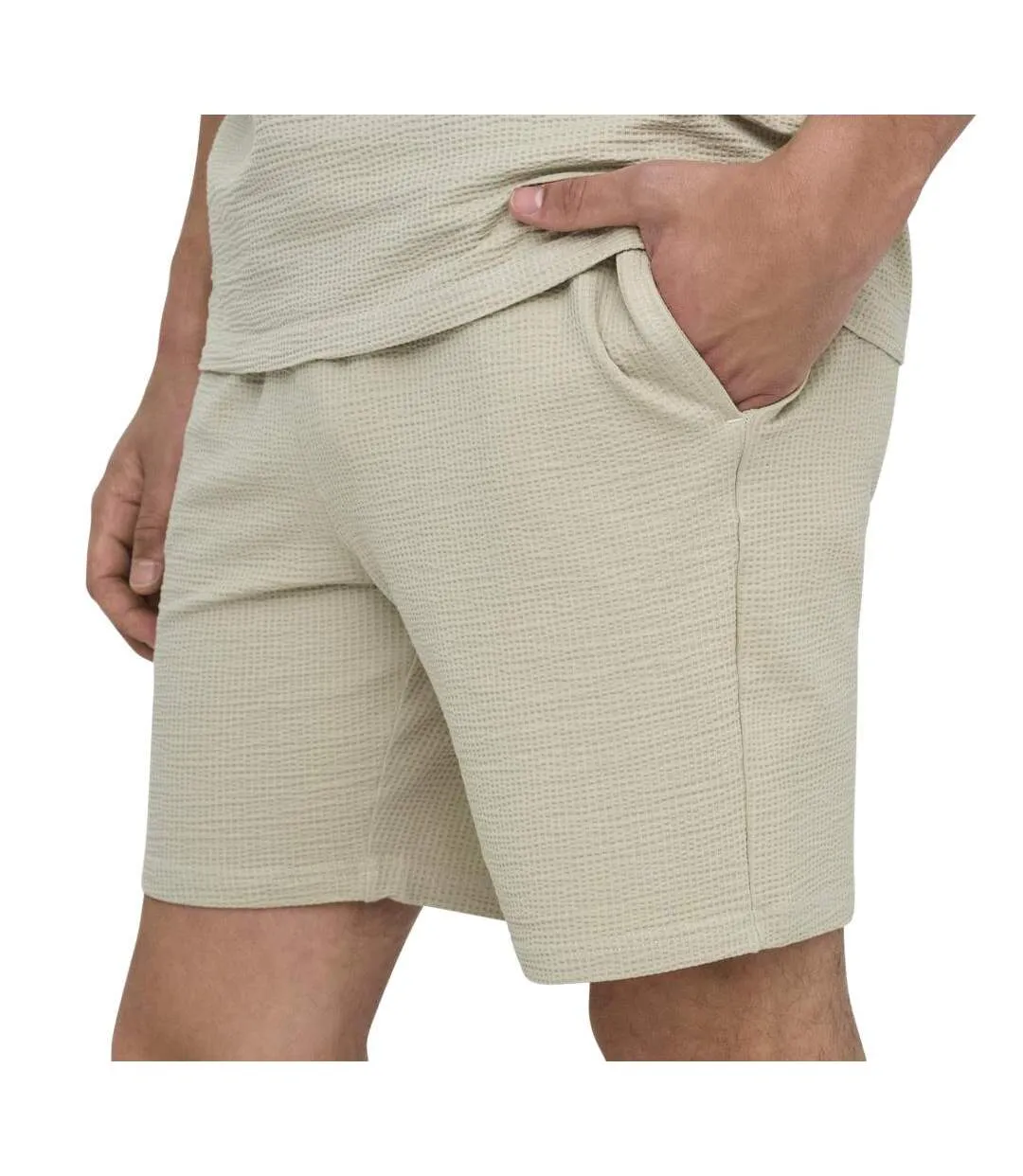 Short beige homme only & sons onskian life straight-1