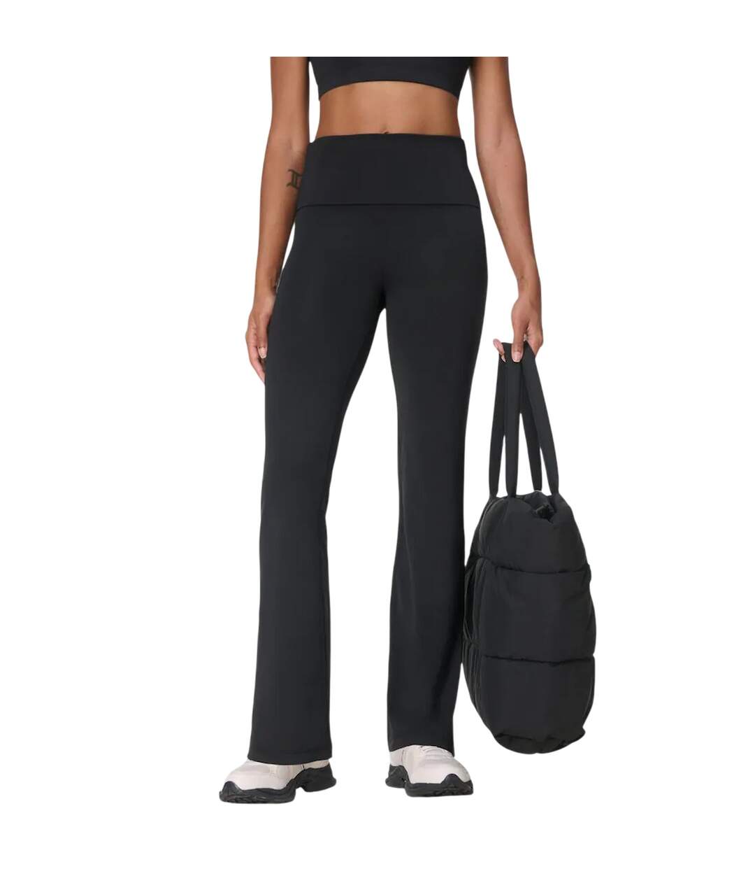 Womens/ladies Technical Workout Leggings Black Sweaty Betty-2